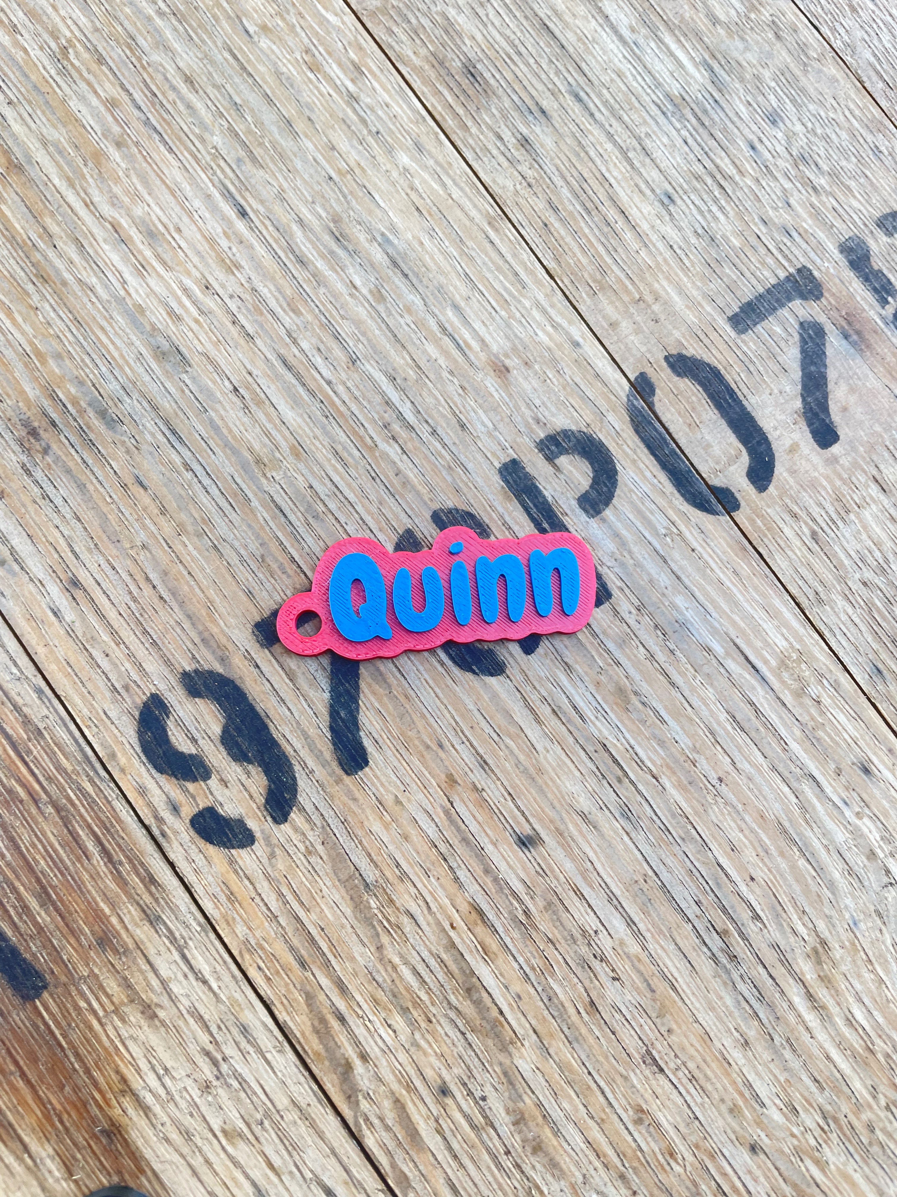 Custom Name Keychain 2