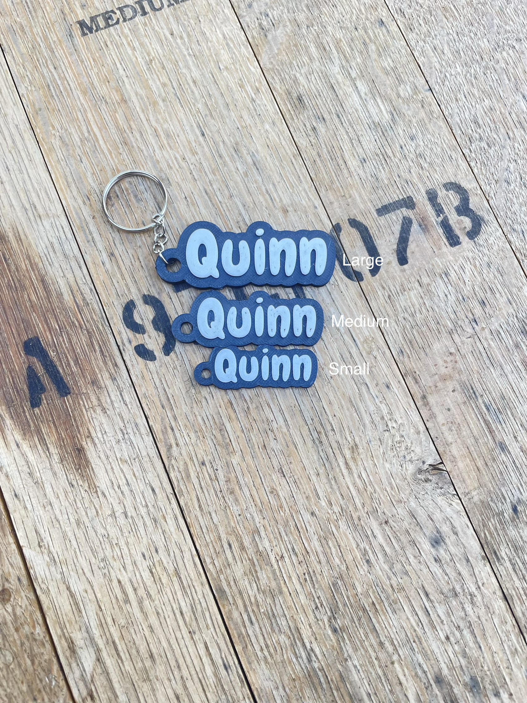 Custom Name Keychain 3