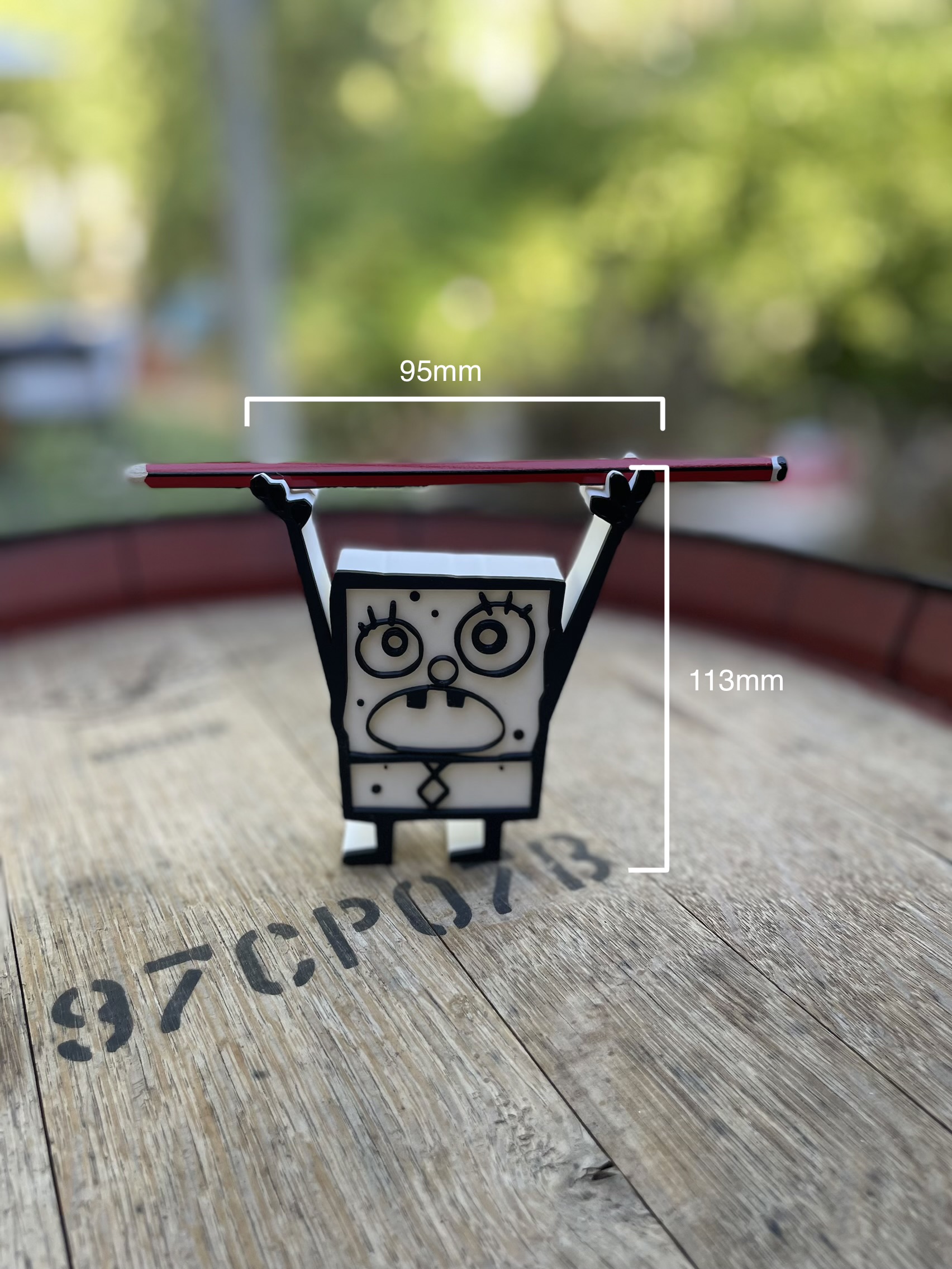 SpongeBob doodle pencil holder 2